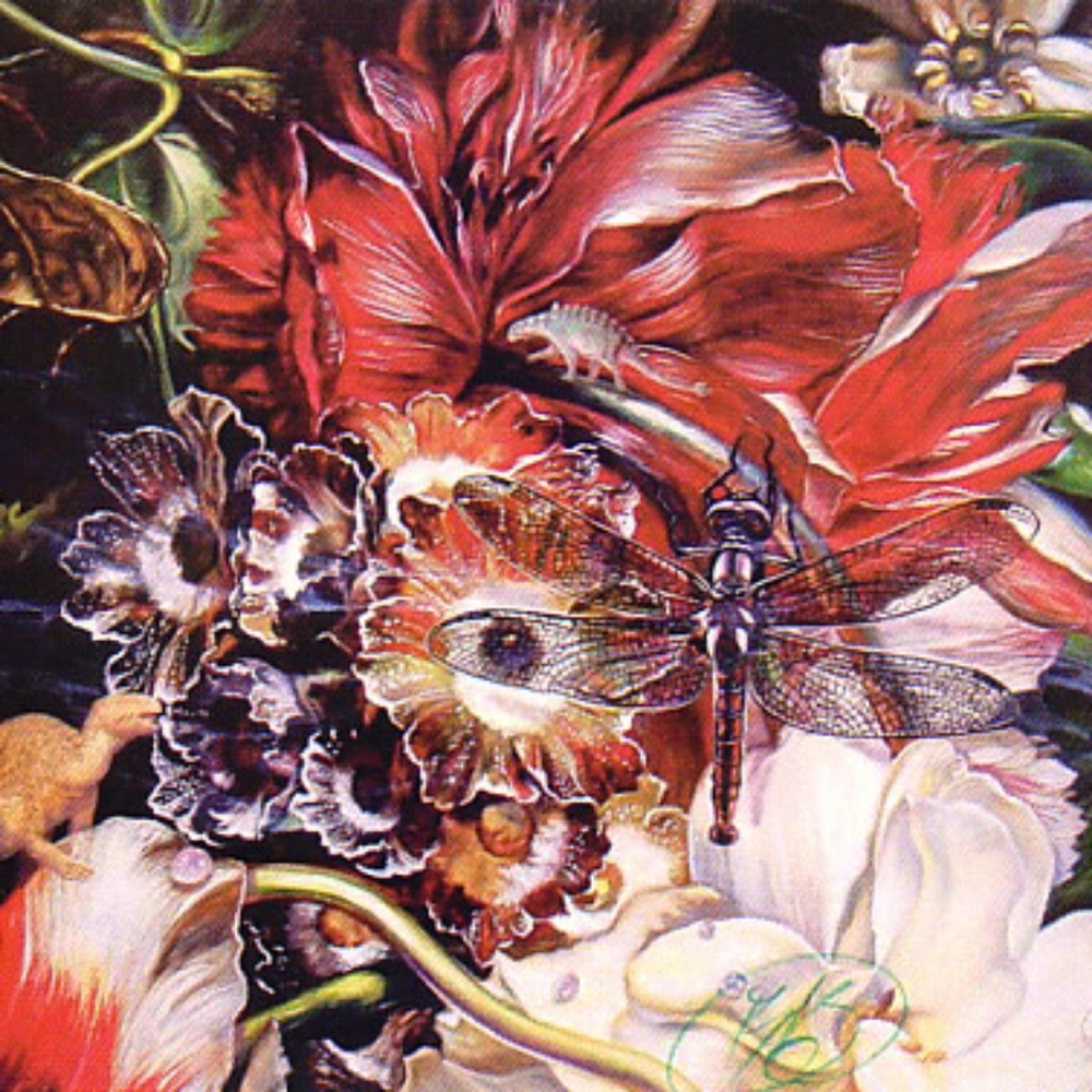 Cretaceous Dragonfly 10 Limited Edition Lithograph